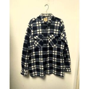 Telluride Clothing Co Shacket Mens Sz M Shirt Jacket Plaid